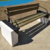 Parkbank model Cipro 11 Parkbank houten zitting en leuning Vrijstaand